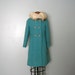 vintage . ice . blue . SILVER FOX . princess . coat
