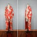 vintage . silk . kimono . CANDYLAND . cherry . blossom . robe