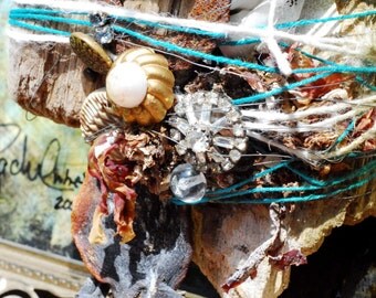 The Beach Comber Original Assemblage art