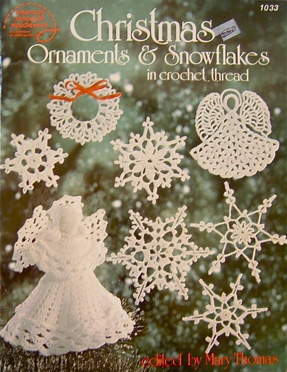 christmas ornaments and snowflakes crochet thread pattern christmas ornaments and snowflakes crochet thread pattern