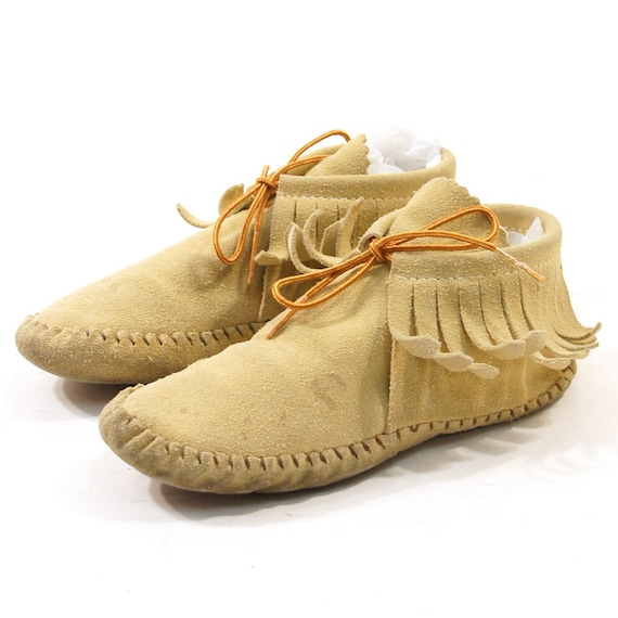 ankle length moccasins