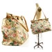 90s Furla Weekender Tote in Floral Cotton / BIG Size Bag