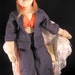 OOAK posable soft sculptured doll - Ready for Summer.