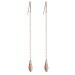 Rose and Gold Single Earrings