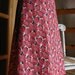 LUCY Vintage Feedsack Fabric Wrap Skirt