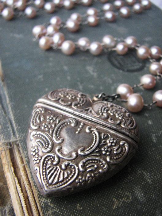 safekeeping . necklace . sterling silver match by katinkapinka