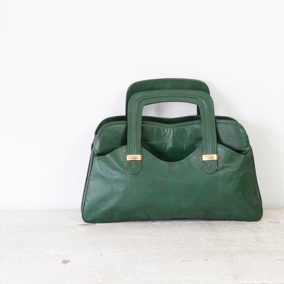 emerald green tote