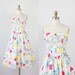 Splatter Paint Strapless Dress with Hearts and Stars