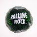 Recycled Rolling Rock Beer Bottles Cast Paperweight 110B