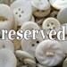 RESERVED for annamclain Button Bouquet in Button Filled Salt Shaker Shabby White Wedding Favor Decor