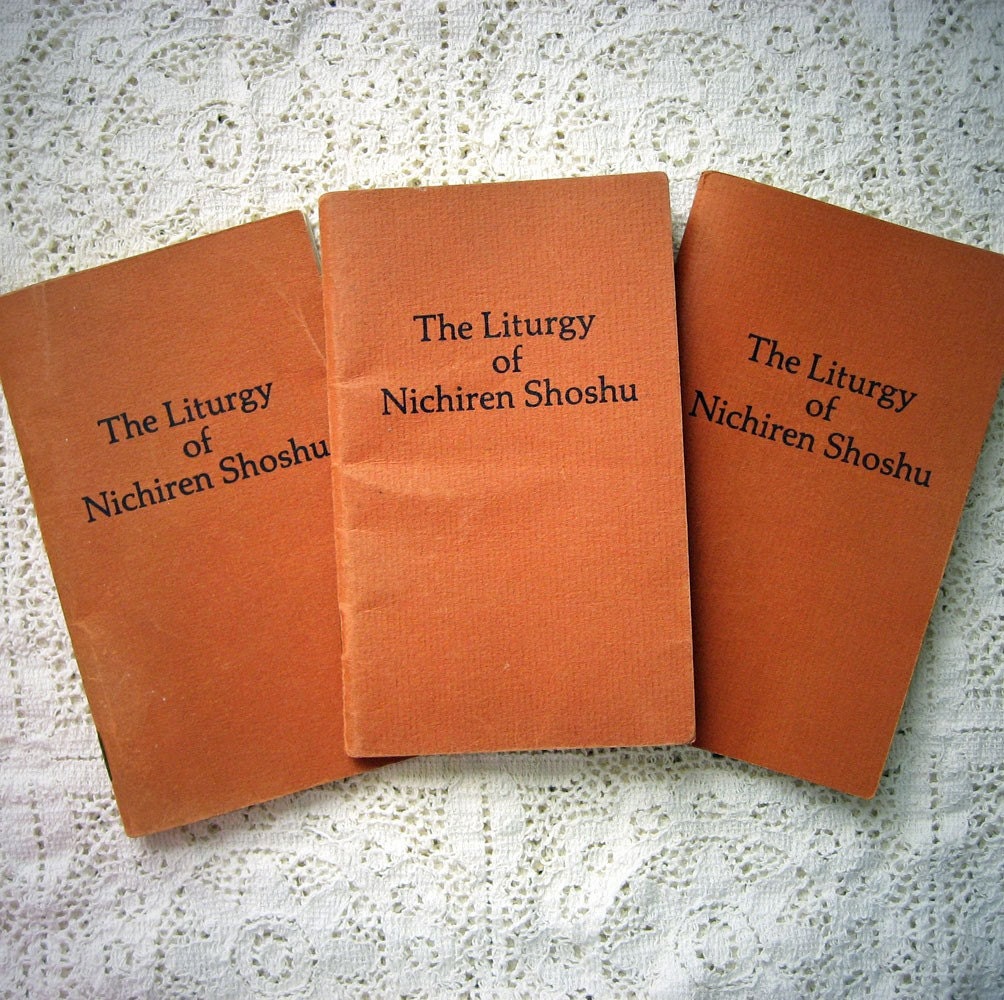 Vintage Buddhist Prayer Book The Liturgy Of Nichiren Shoshu