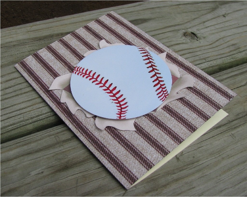 Baseball Popup Card