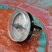 Which Way Do We Go Compass Adjustable Silverplated Ring