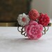 Headband, Hairband in Pink Flowers, Rose, White, Cherry Blossom, Chrysanthemum, Daisy, Spring, For Her