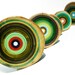 Eco Friendly Green Tree Ring Paintings Unique Holiday Gift for HIM