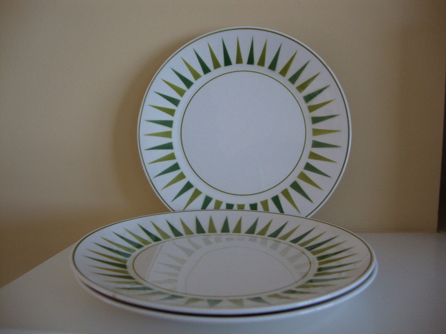Vintage Mikasa Dessert Plates set of 3
