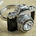 Novelty Ring Antiqued Camera adjustable ring