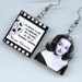 All about Eve Earrings Film Reel QUOTE Bette Davis