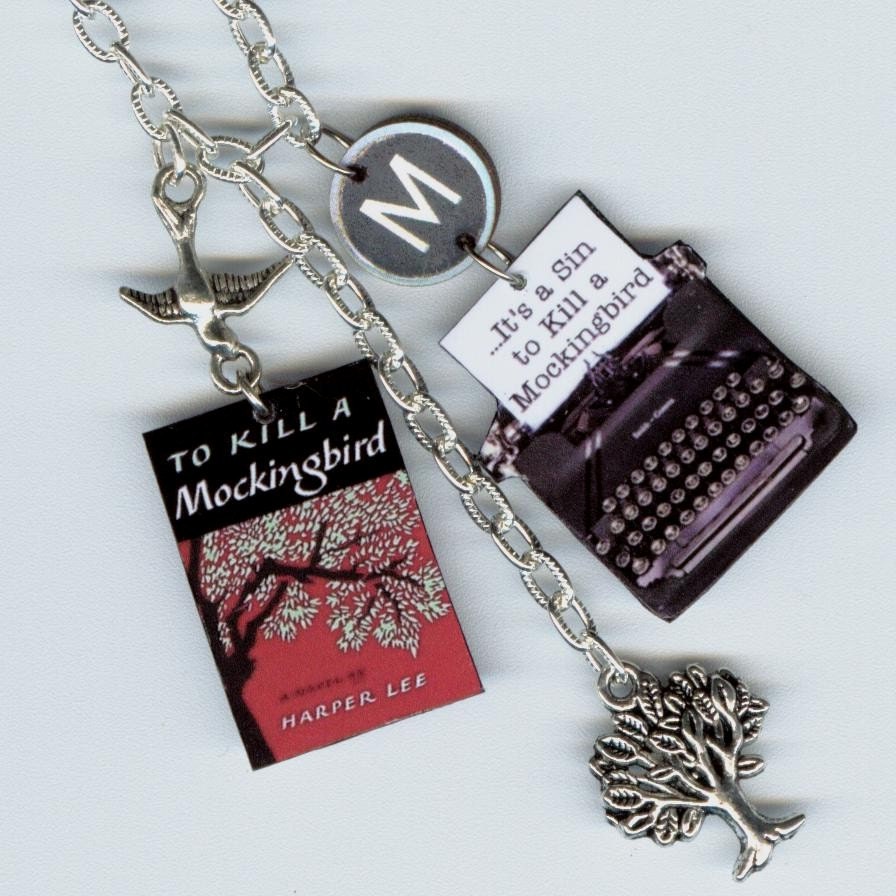 To Kill a Mockingbird Necklace vintage by on Etsy