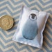 Penguin Print Cushion - 1/12th Miniature