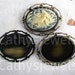Antiqued Gold Horizontal Cameo Settings 40x30 Set Of Three
