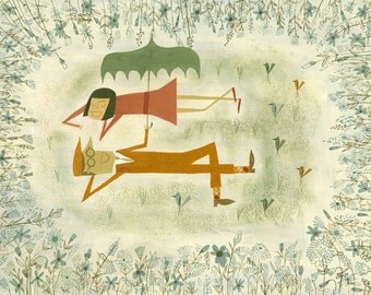 Spring. Limited edition print by Matte Stephens.