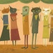 A Party. Limited edition 13x19 print by Matte Stephens.