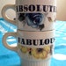 Matching stacking cups - Absolutely Fabulous