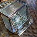 Stained Glass Jewelry Box, Sister Verse Beveled Trinket Box, Jewelry Box