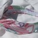 Bandana Knot Headband (Sketchy Multi Colored Hearts, Arrows)