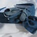 Messy Knot Denim Headband