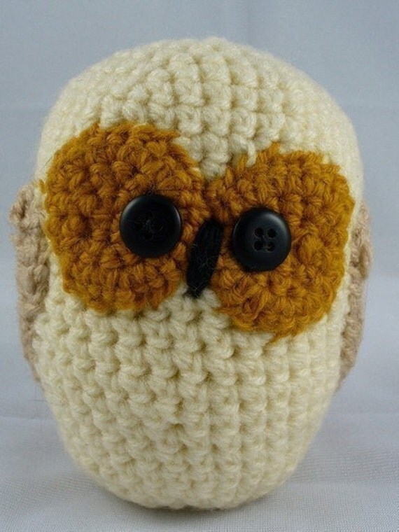 Crochet Owl plushie PATTERN