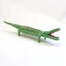 Vintage Inspired Spun Cotton Alligator Ornament/Figure