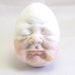 Needle Felted Humpty Dumpty Egg Face OOAK