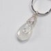 Rainbow Moonstone Natural Gemstone Circle Sterling Silver Necklace