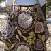 Amy Butler Olive Lacework Breastfeeding Nursing Cover Apron