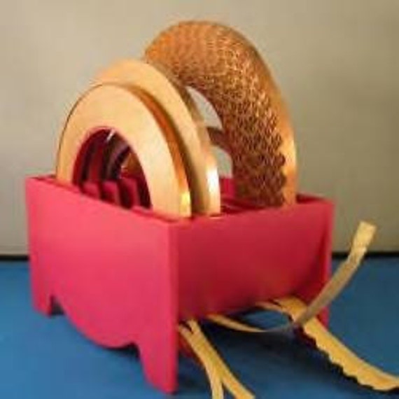 Copper Foil Dispenser. Holder keeps 7 sizes of Foil Rolls