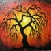 Weeping willow tree , Original painting by Jordanka