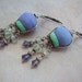 Four Times Blue Earrings