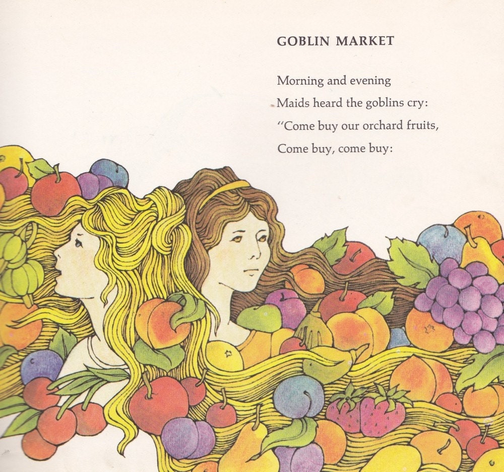 The Goblin Market Christina Rosetti Ellen Raskin 1970