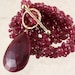 Reserved for yan ren -30% OFF - Natural Ruby Necklace