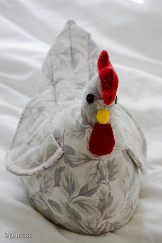 Stuffed Chicken Toy from Vintage Pattern