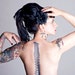 Black Rose Pinup Hair Accessories