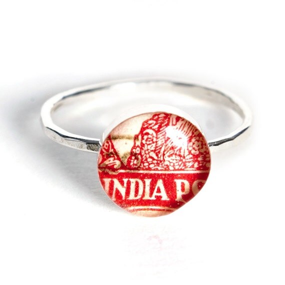 ring stamp size Indian Ring Stamp Size 8 Postage