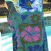 SALE 10.00 Vintage 60s Bold Bright POP Art Andy Warhol Floral Sundress B40