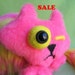 SALE grouchy Plush Pussy
