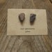 Galena Mineral Stud Earrings