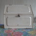 Vintage Tin Pie Safe or large Bread Box 1930s