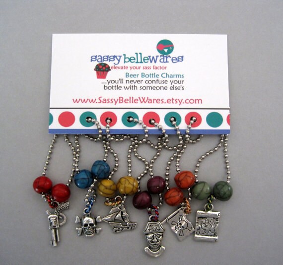 100 Wine Glass Charm Display Cards Wine Glass Marker Display