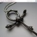 CYBER MONDAY SALE Ankh, sterling silver twig pendant